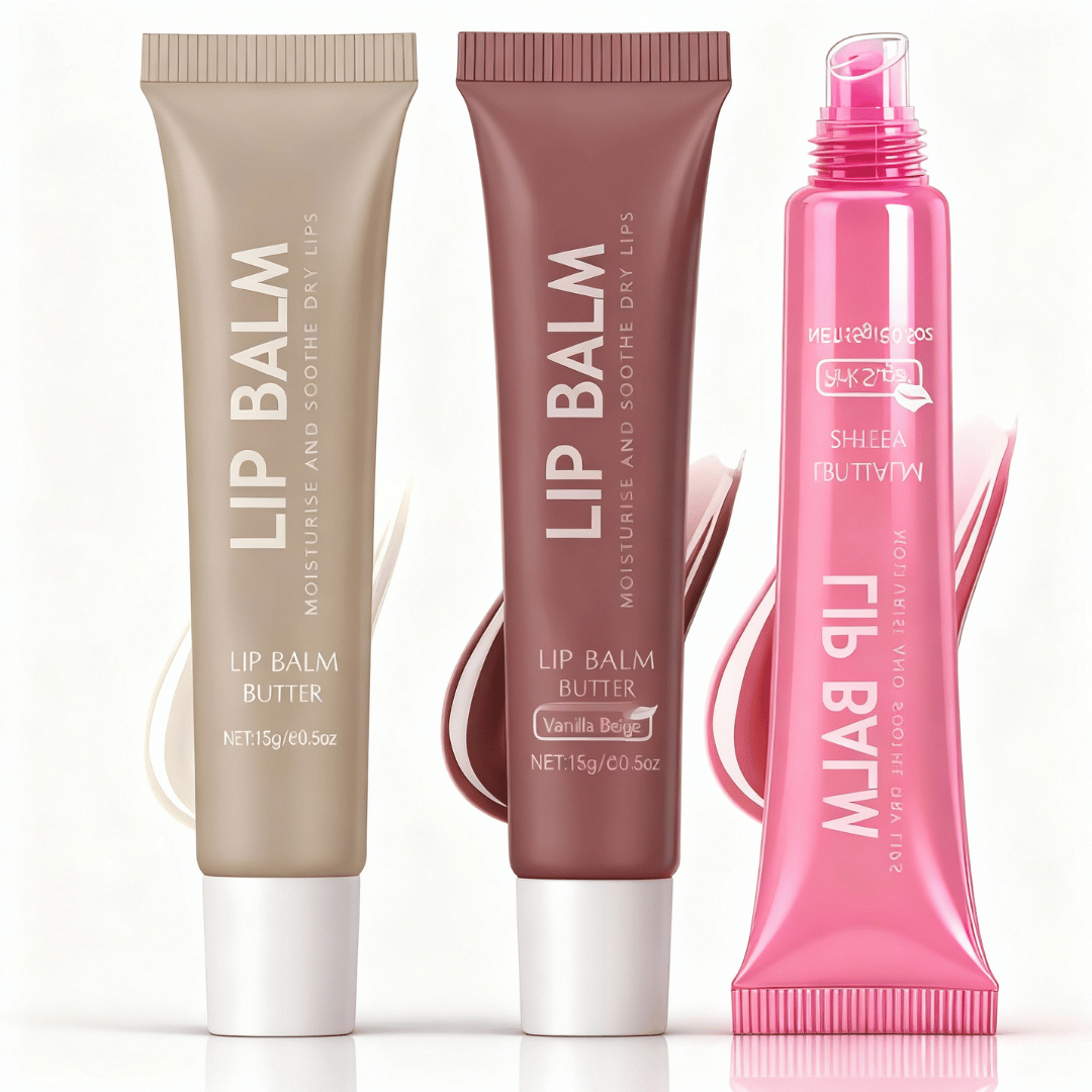 Kit De Bálsamo Labial Hidratante Lysdefeu - 3 Colores